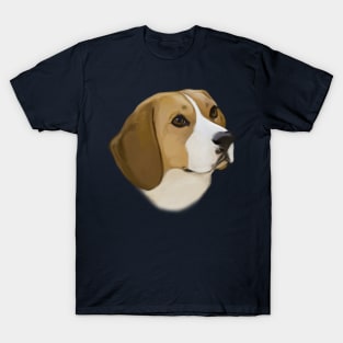 Beagle in Portrait T-Shirt